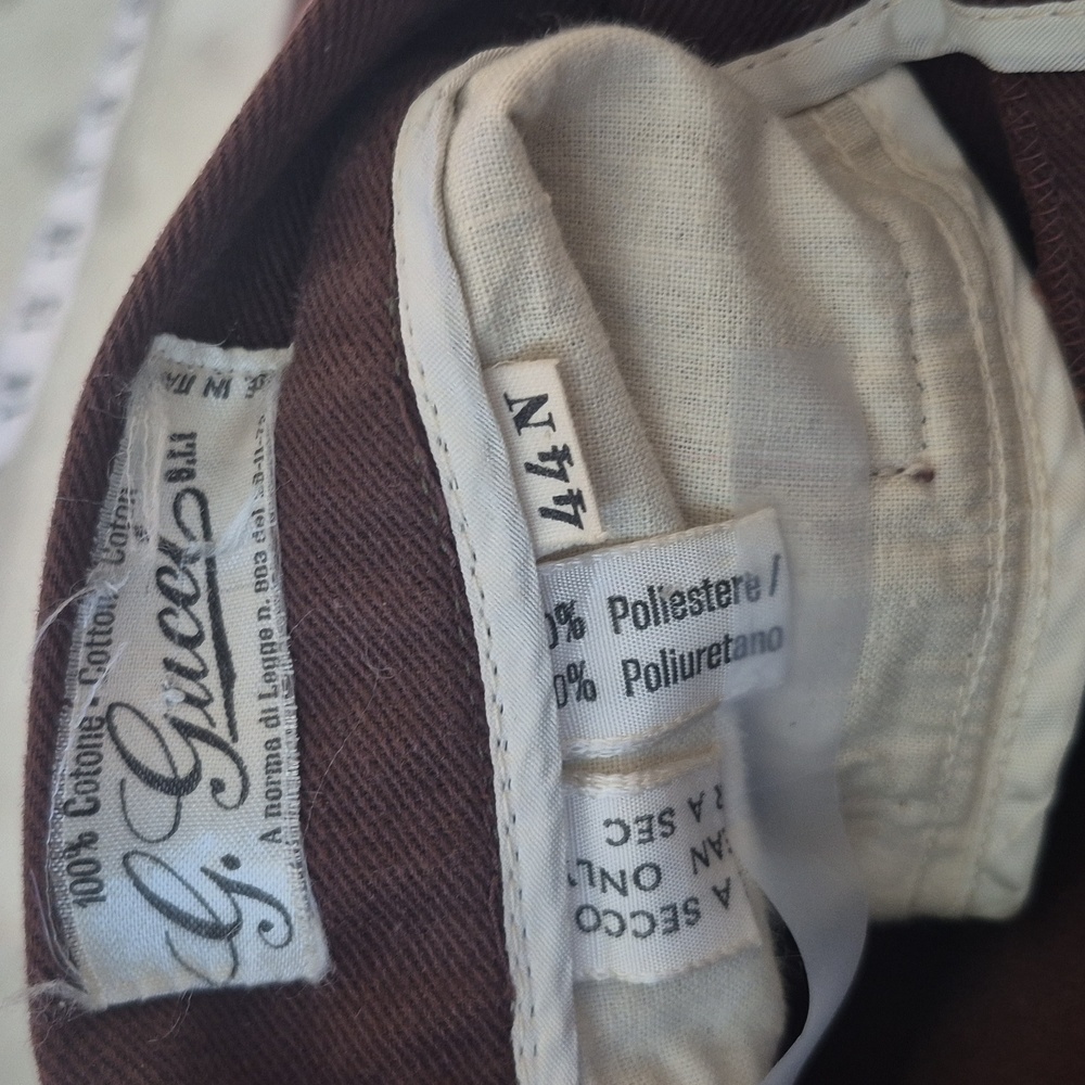 G. Gucci Brown Pants